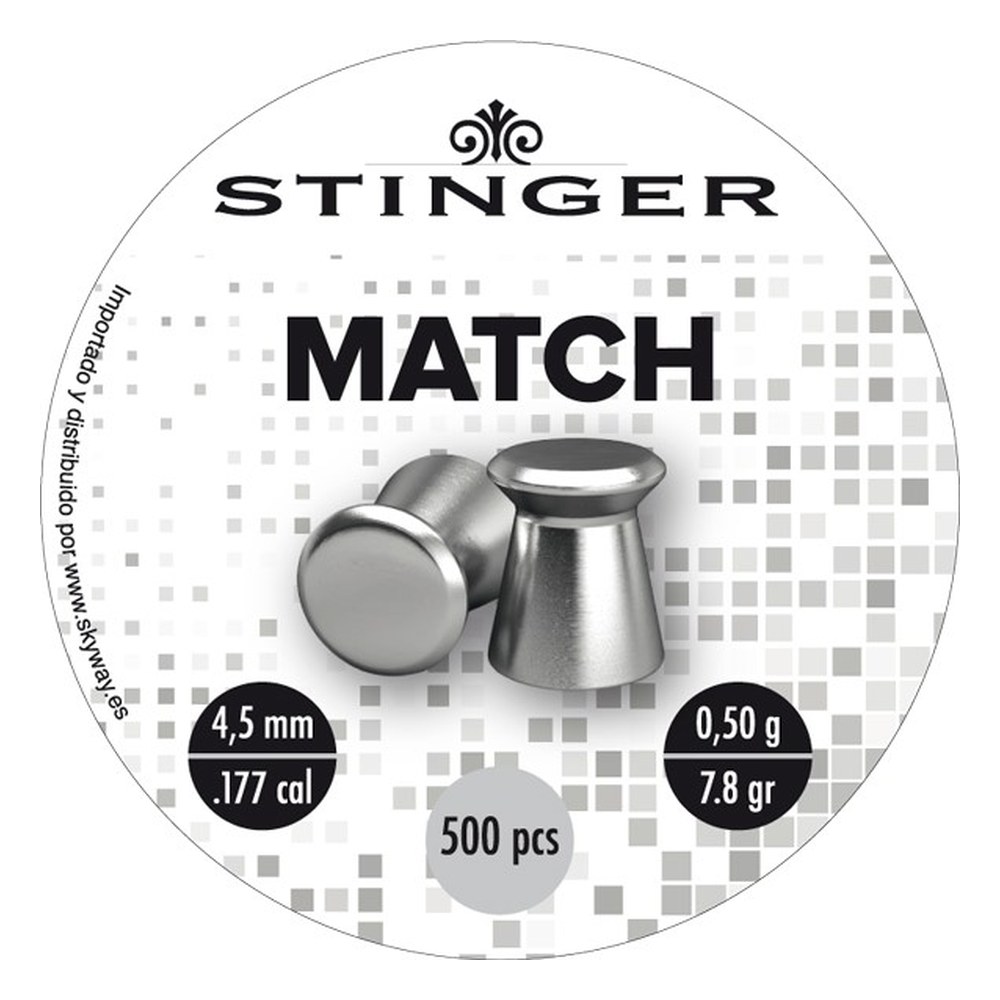 Stinger Plombs plats 4.5mm Pellet 0.50g (x500)