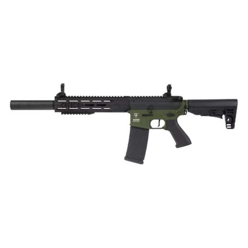 [SGM4M006O] Saigo M4 Bushido Chu Full Metal Vert OD AEG 1J
