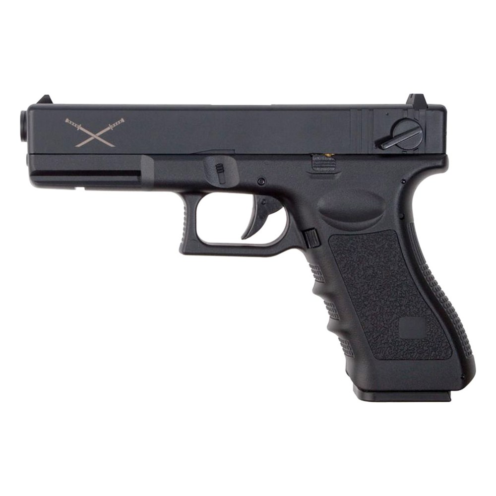 [SG00042] Saigo Pistolet Yakuza MK2 AEP Full-Auto LiPo Noir 0.4J