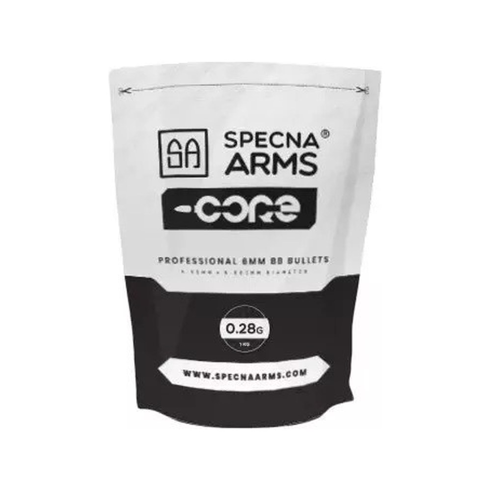 [SA-BB-028] Specna Arms Billes Core 0.28g (x3570) en sachet (1kg)