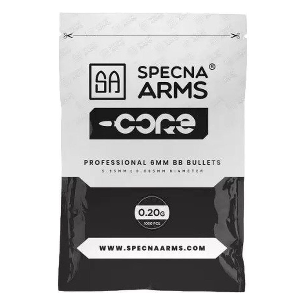 [SA-BB-020-1000] Specna Arms Billes 6mm Core 0.20g (x1000) en sachet