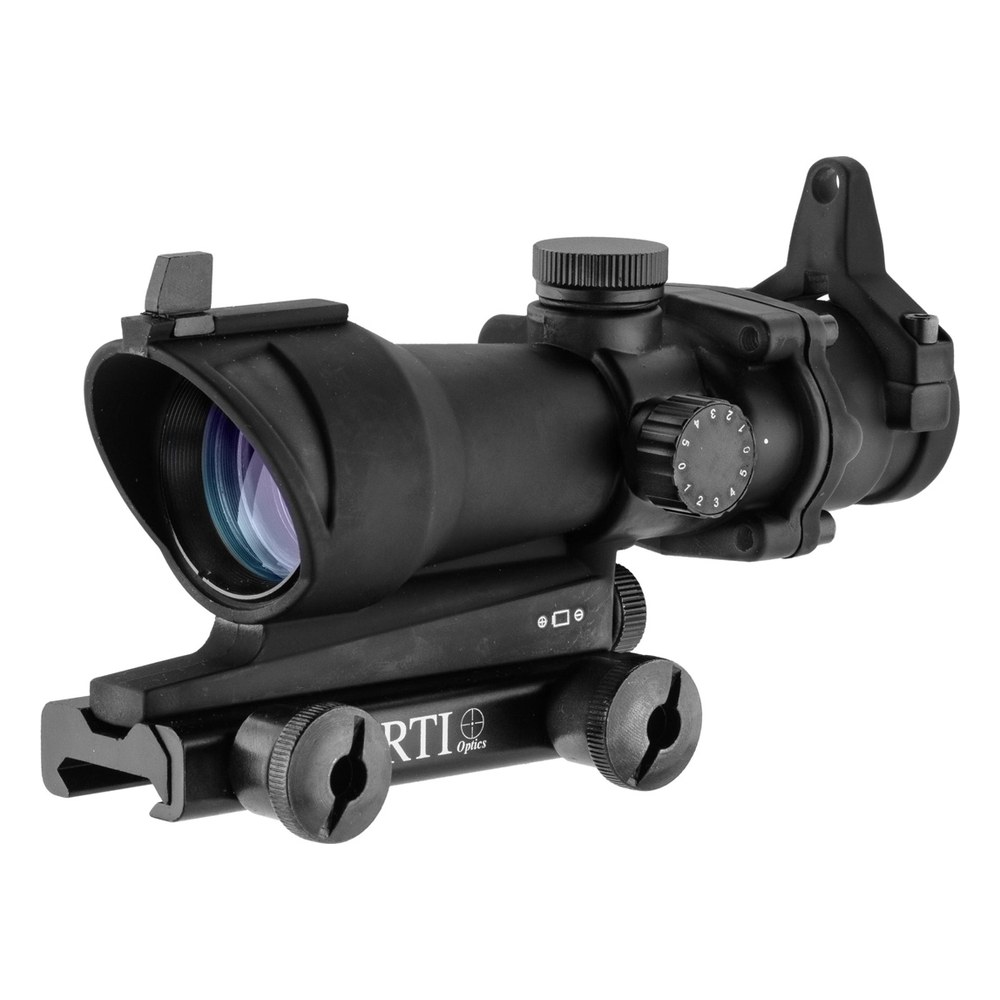 [RTI69621] RTI Red dot type ACOG Noir montage 21mm Point Rouge et Vert