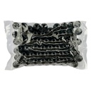 Pack of 100 lubricated rubber bullets, calibre .68