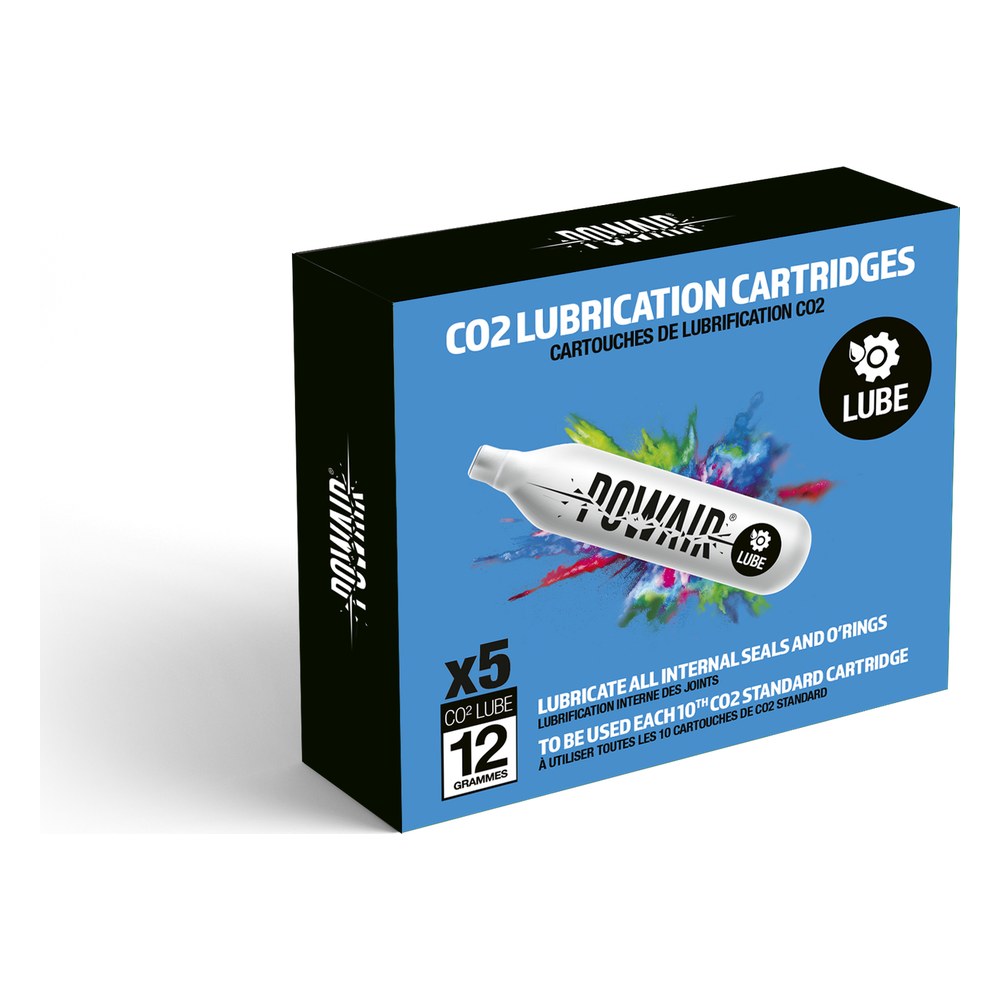 Powair Boîte de 5 capsules de CO2 lubrifiantes