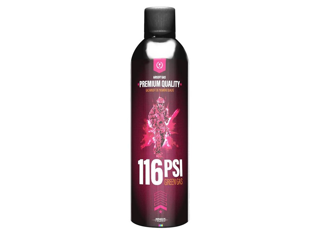 [PO00014] Powair Bouteille de GAZ 500ML 116PSI