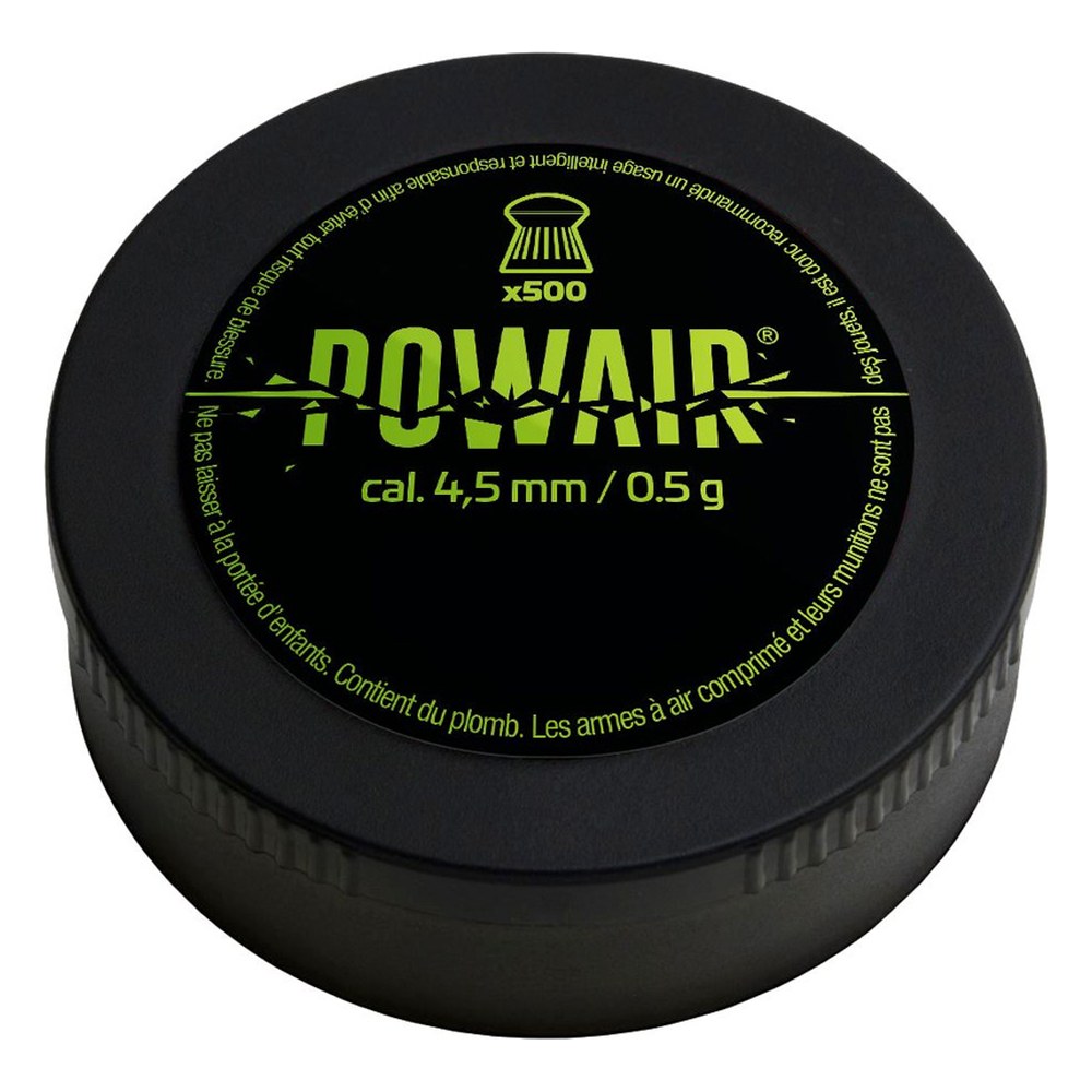 Powair Plombs ronds 4.5mm Pellet 0.50g (x500)