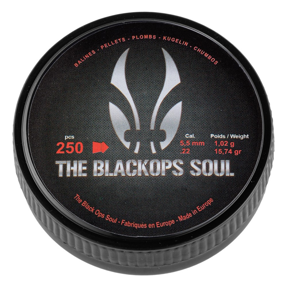 [PB304] BLACKOPS Plombs pointus 5.5mm(.22) (x250)