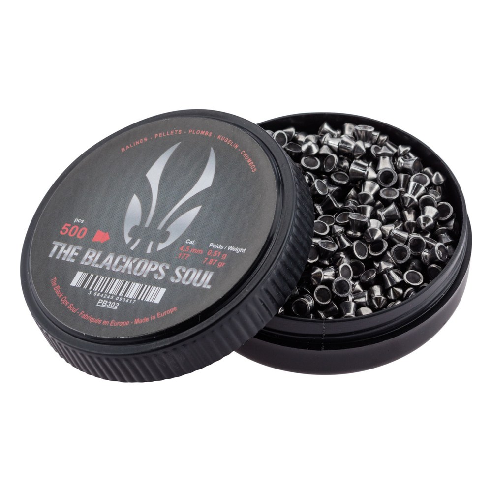BLACKOPS Plombs pointus 4.5mm(.177) (x500)