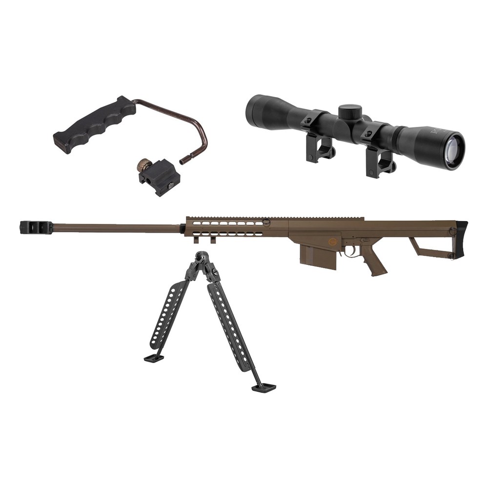 [PACKLT-20T-1] Pack Lancer Tactical LT-20T Sniper M82 Tan (poignée+bipied+scope)