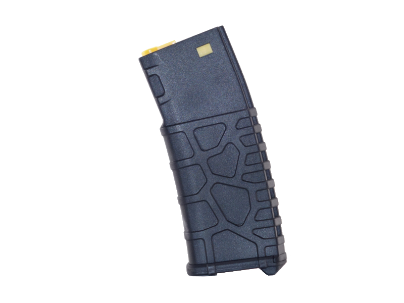 [P521P-1] Classic Army Chargeur VMS-MAG Hi-Cap M4 330 billes Noir/Jaune (x6)
