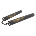 Nunchaku Mousse Noir 29cm dia. 3.1cm Corde 13cm