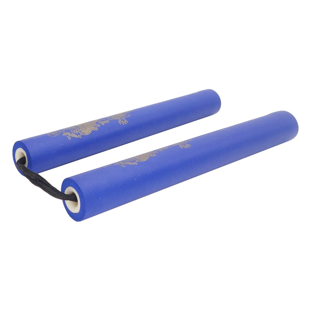 Nunchaku Mousse Bleu 29cm dia. 3.1cm Corde 13cm
