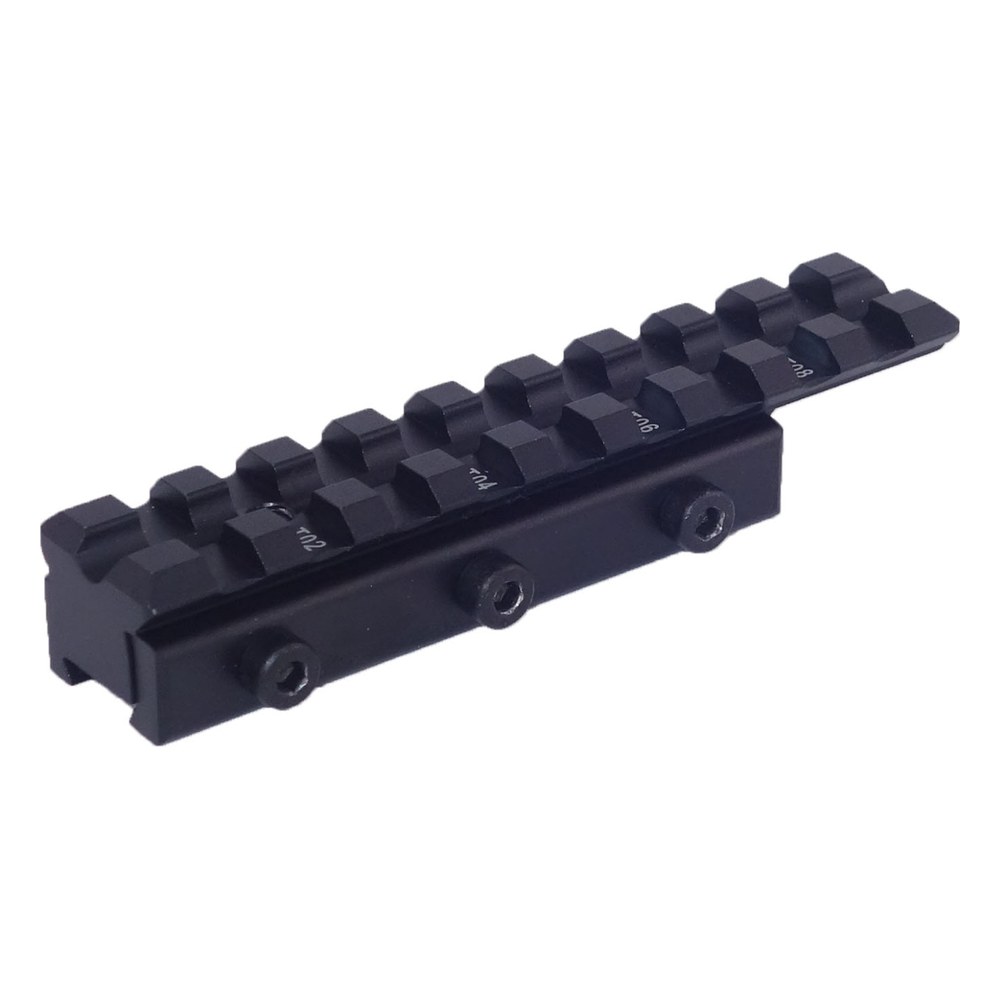 [MNT-PMTOWL-A] UTG Rail adaptateur 11mm vers 21mm Dovetail to Picatinny 9 SLOTS