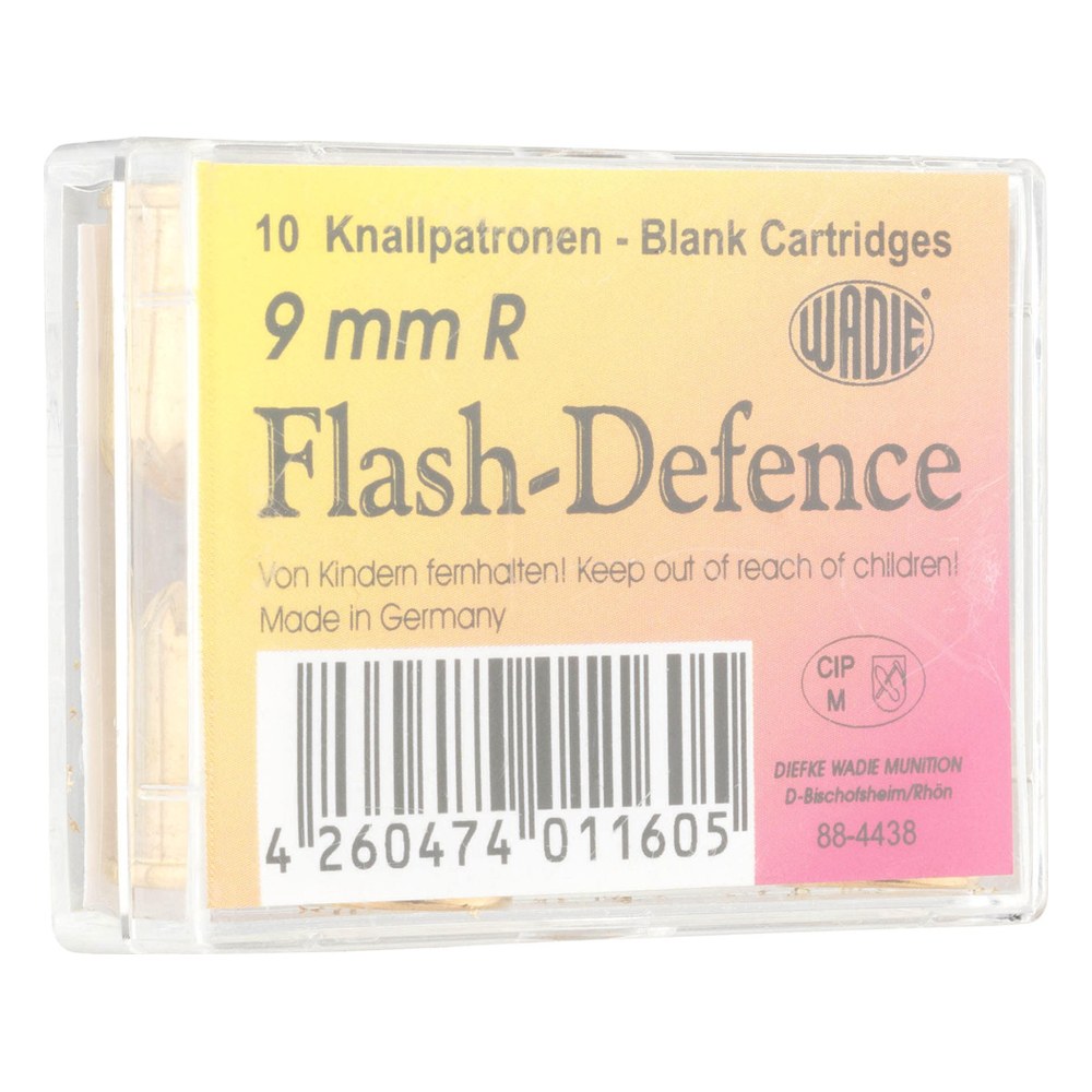 Wadie Cartouche Flash-Defence 9mm R.K. (x10)