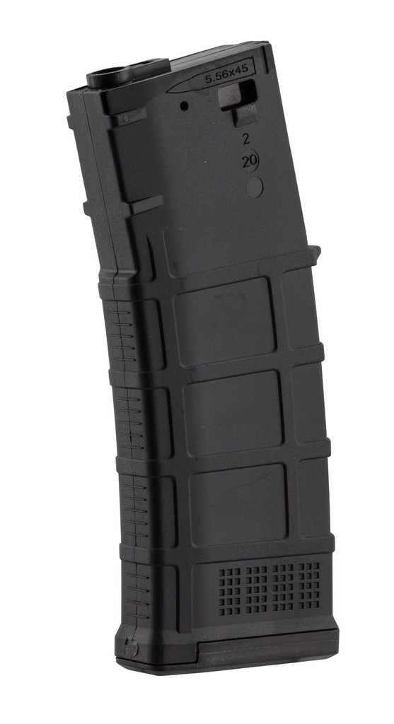 [MAG-M1A-BK-5P] Arcturus Pack 5 Chargeurs M4/M16 6mm Mid-Cap 30-130 BBs AEG Noir
