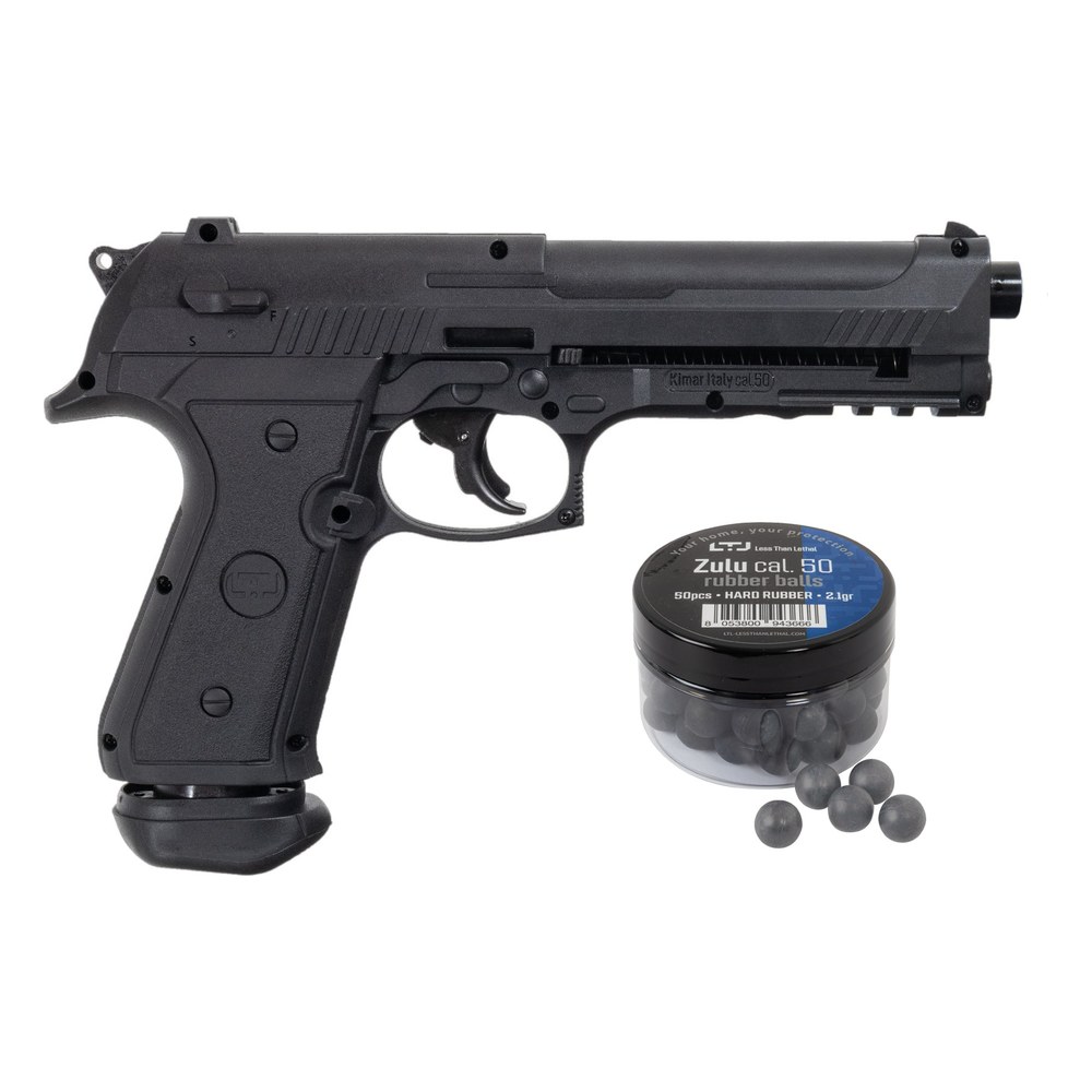 [LTL006] LTL Pack Pistolet ALFA 1.50 CO2 12gr Cal .50 16J + 50 Hard balls