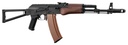 DOUBLE BELL AKS-74N Polymère Noir/Bois 6mm AEG 1J T-Dean