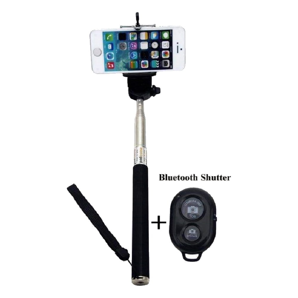 Baton de selfie bluetooth SE DEPLIE JUSQU'A 1.05M