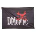 DMoniac Drapeau DMoniac Tactical 144x96cm Fond Noir