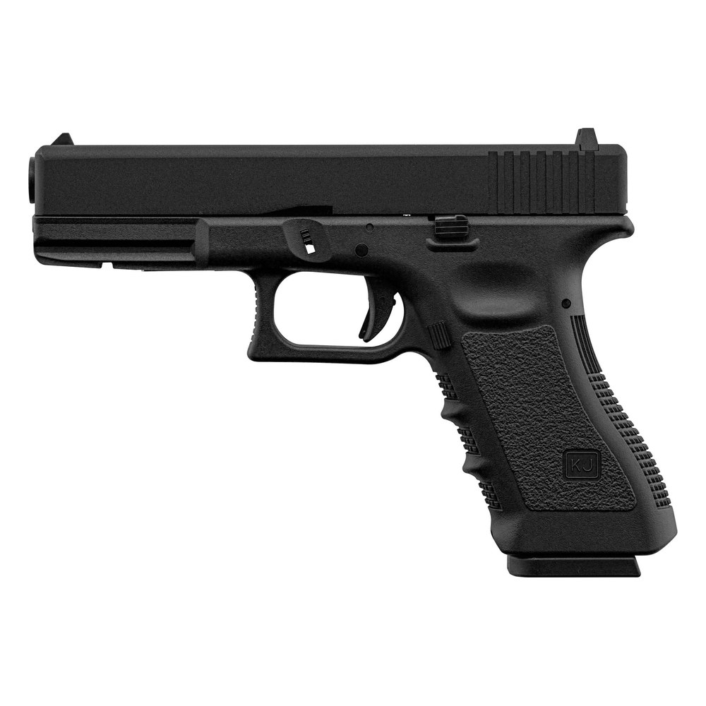 [KJ17G] KJ Works Pistolet KP-17 Gaz BlowBack Full Metal Noir 0.8J