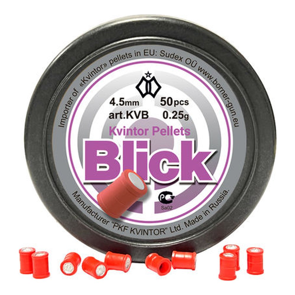 Kvintor Blick Plombs Explosifs 4.5mm 0.25g Boîte de 50
