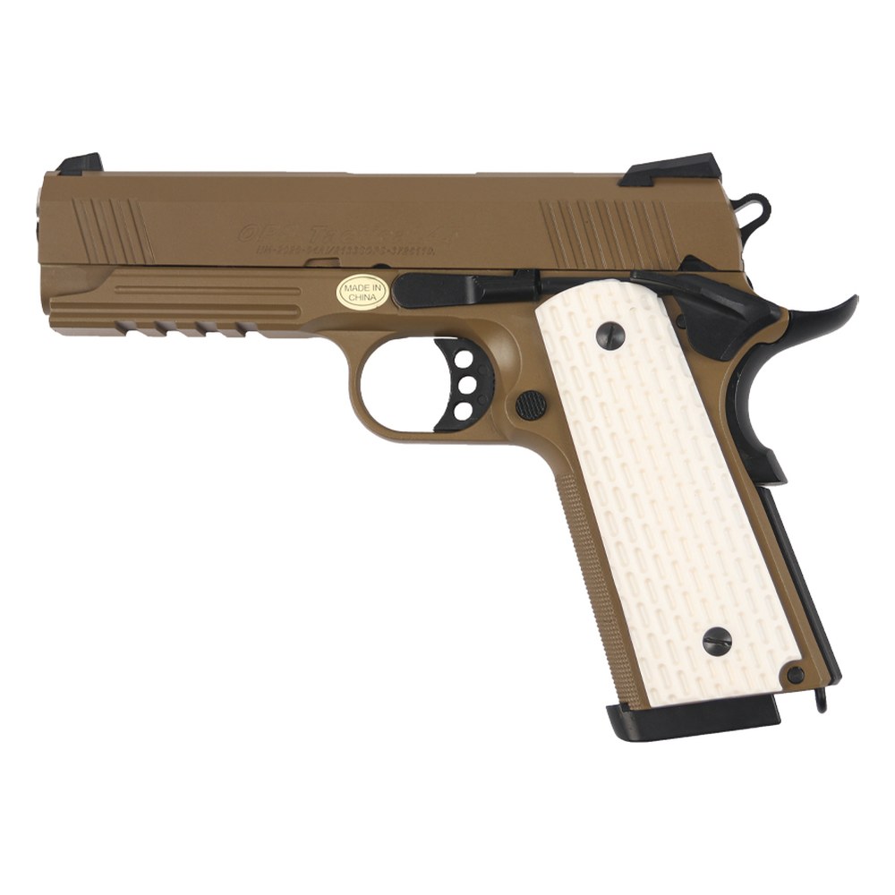 [GE1911WTAN] Golden Eagle Pistolet 1911 Warrior GBB Full Metal Tan 0.8J