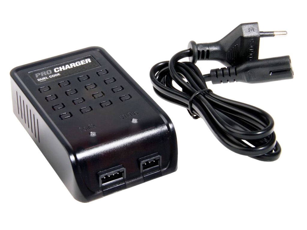 [DU10051] Duel Code Chargeur équilibreur Lipo 2-3 Cellules 7.4V/11.1V