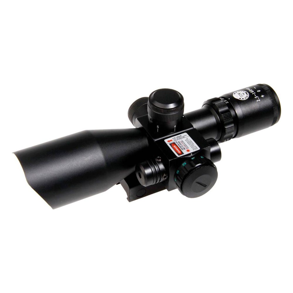 [DU10040] Duel Code Lunette de Visée 2.5-10x40 Rouge/Vert + Laser