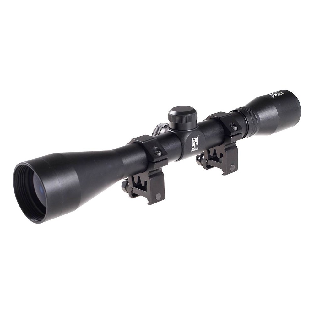 Delta Armory Lunette de visée 4X40 avec montages