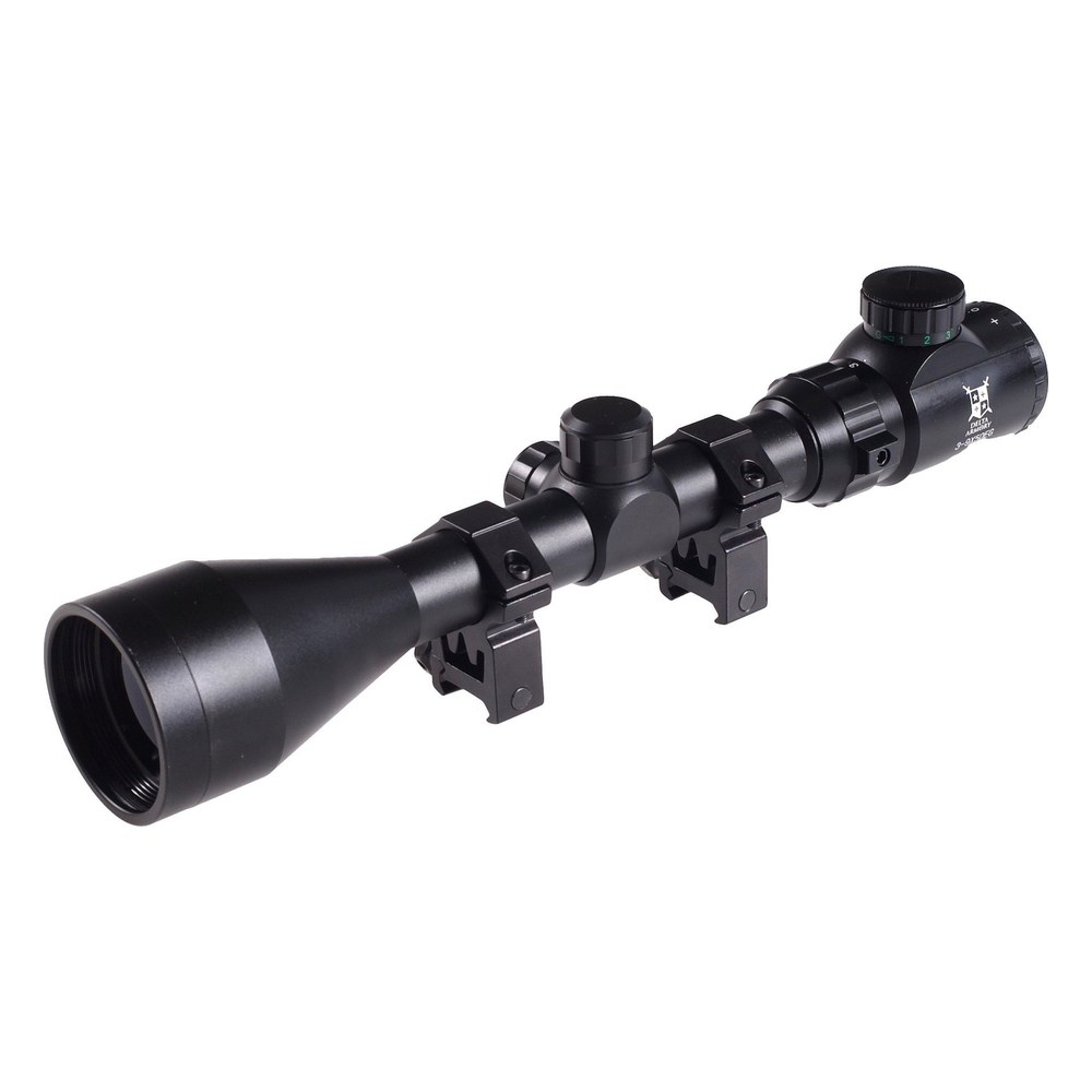 Delta Armory Lunette de visée 3-9X50 avec réticule lumineux+montages