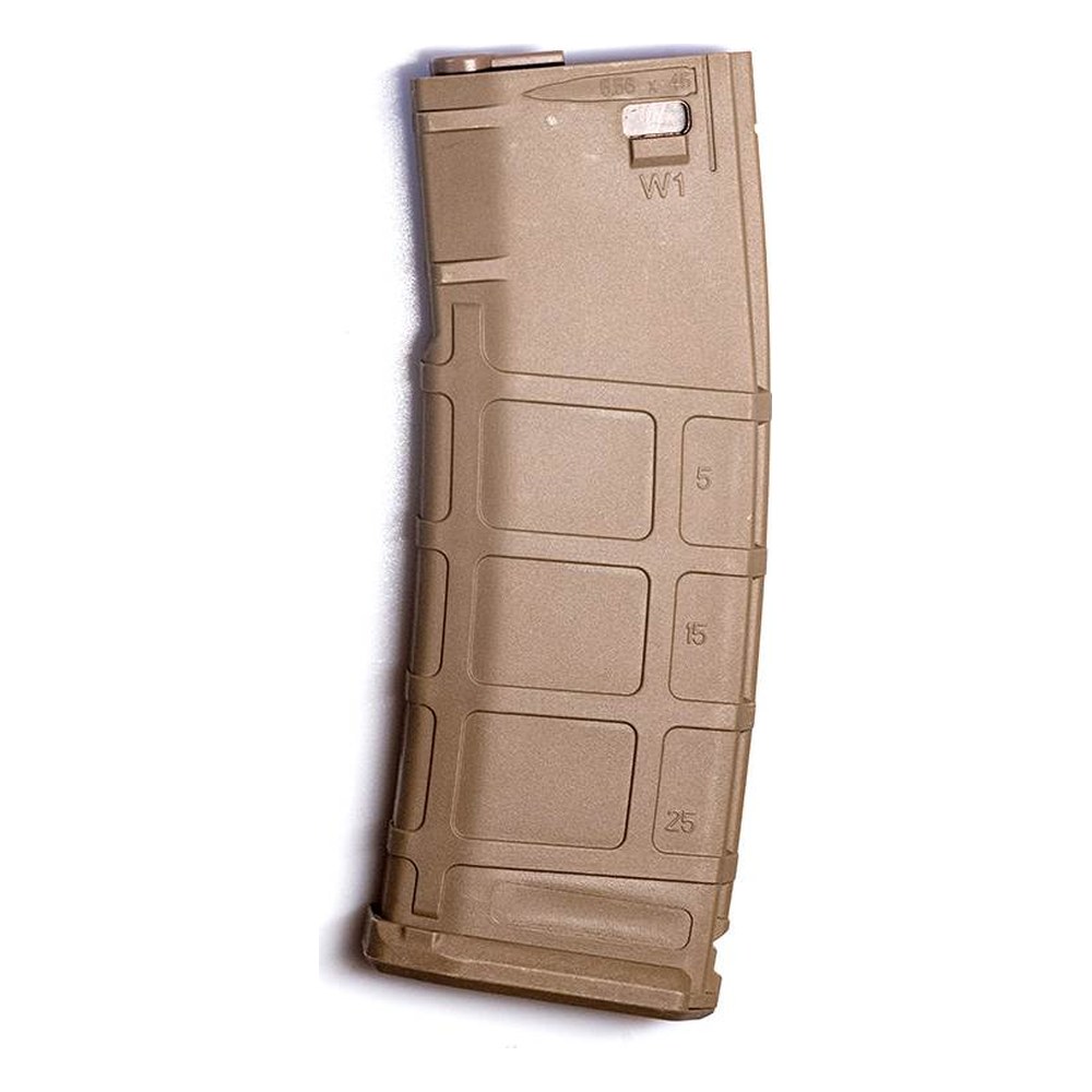 Delta Armory Chargeur M4 MAG Mid Cap Tan 120 billes polymère