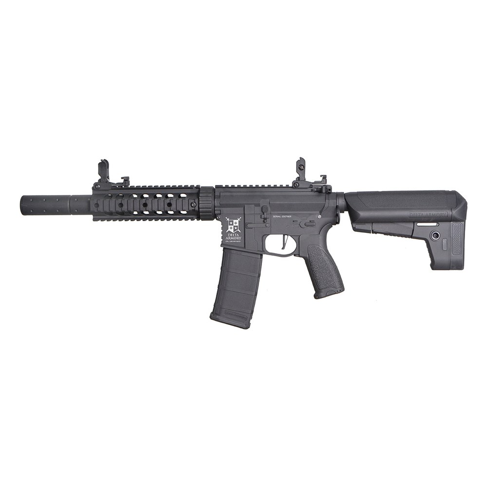 [DA-C06] Delta Armory M4 SilentOps 9 Noir Charlie AEG 1J Pack complet