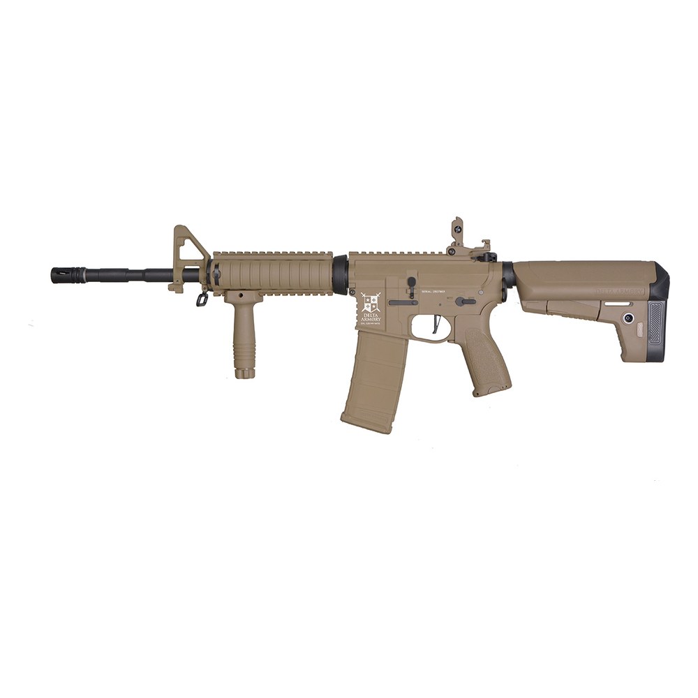 [DA-C03-FT] Delta Armory M4 RIS Tan Charlie AEG 1J Pack complet
