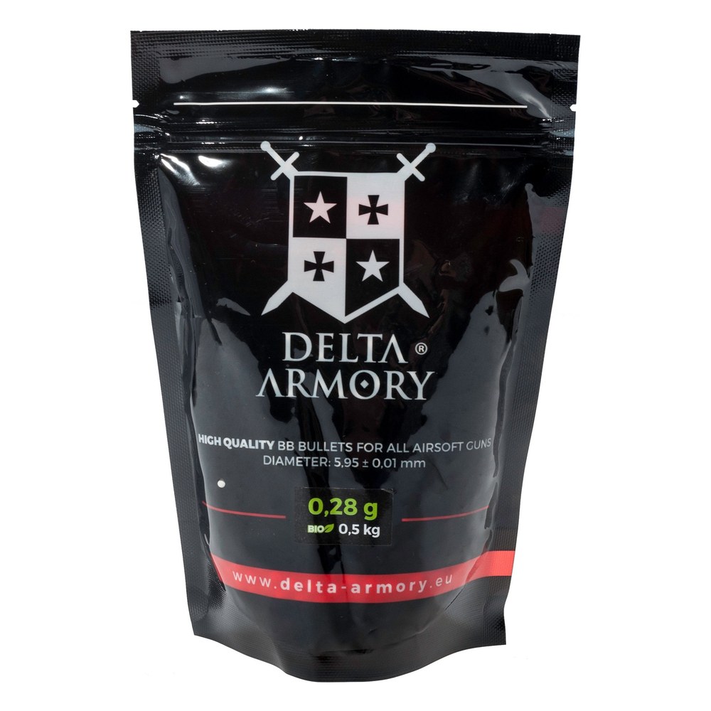 [DA-BB-028-05KG-BIO] Delta Armory Billes BIO 0.28g en sachet 0.5kg 1785bbs