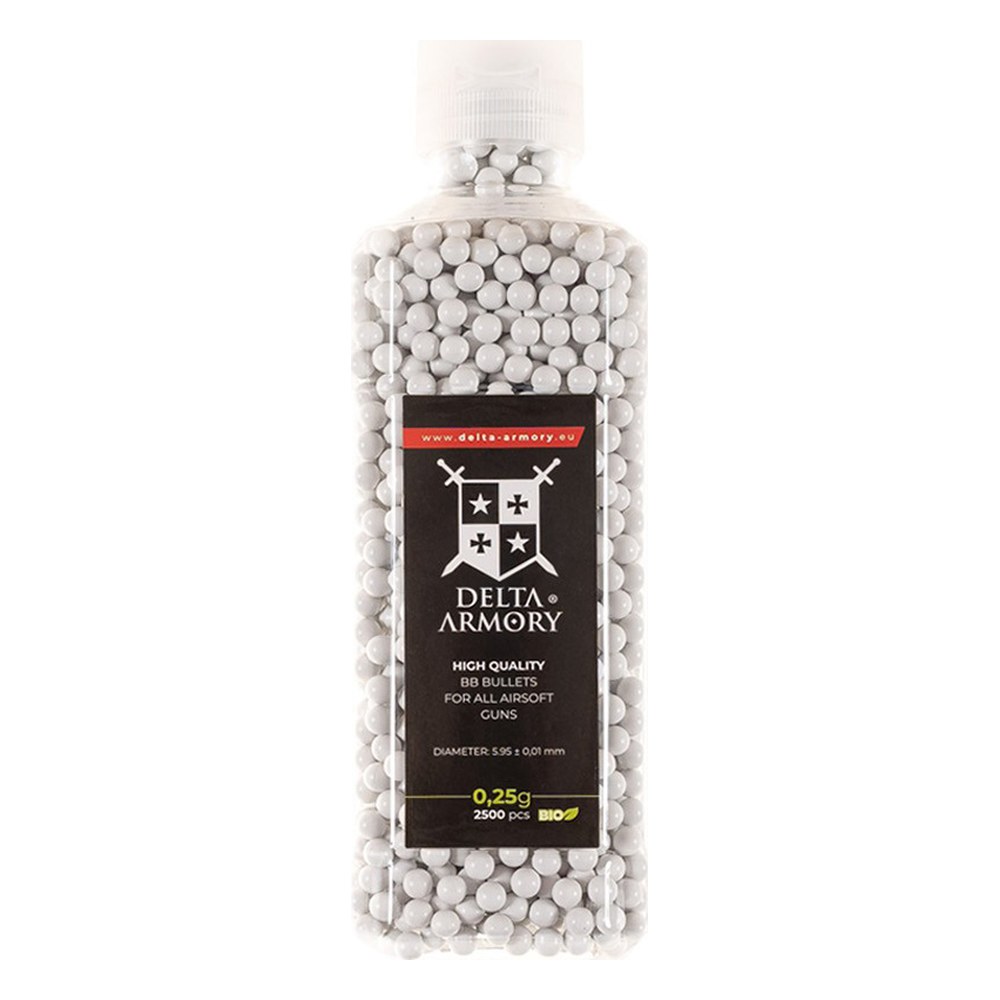 Delta Armory Billes BIO 0.25g (x2500) Bouteille