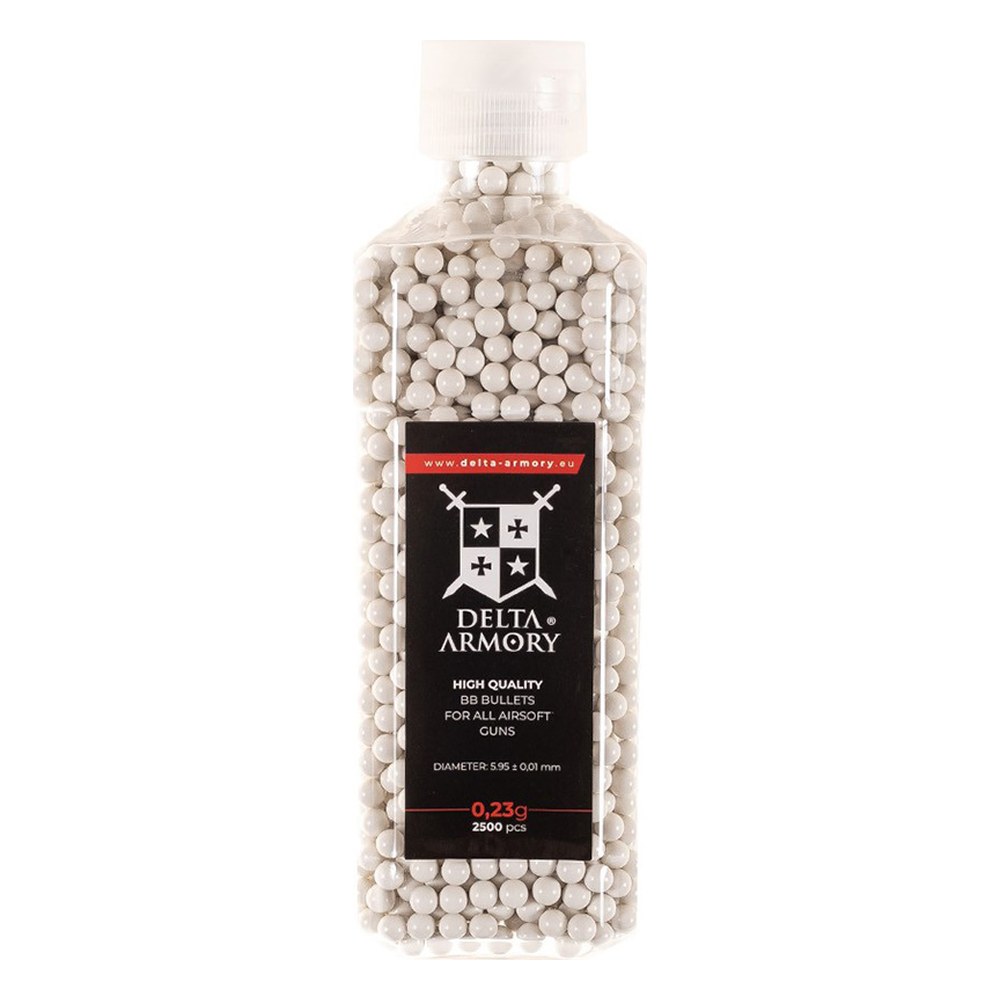 [DA-BB-023-2500] Delta Armory Billes 0.23g (x2500) Bouteille