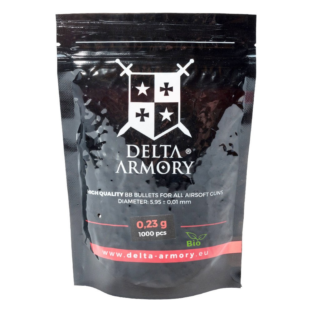 Delta Armory Billes BIO 0.23g en sachet 1000bbs