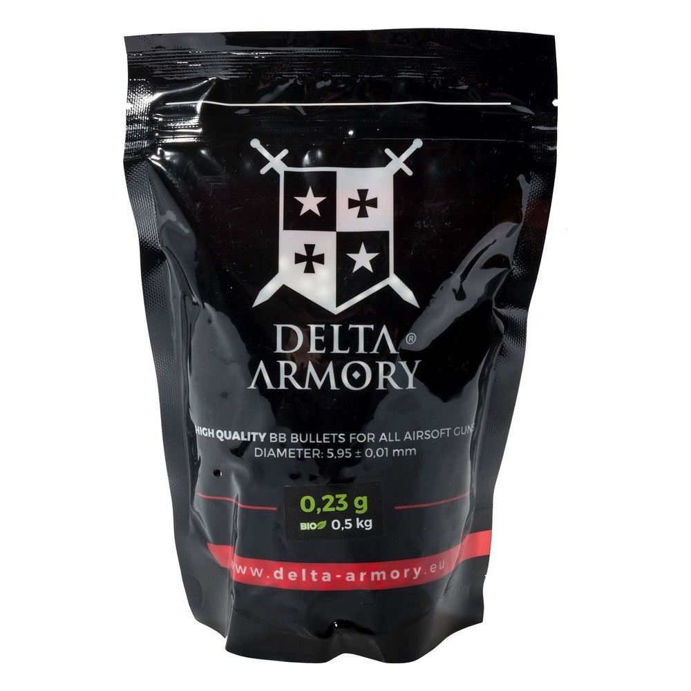 [DA-BB-023-05KG-BIO] Delta Armory Billes BIO 0.23g en sachet 0.5kg 2174bbs
