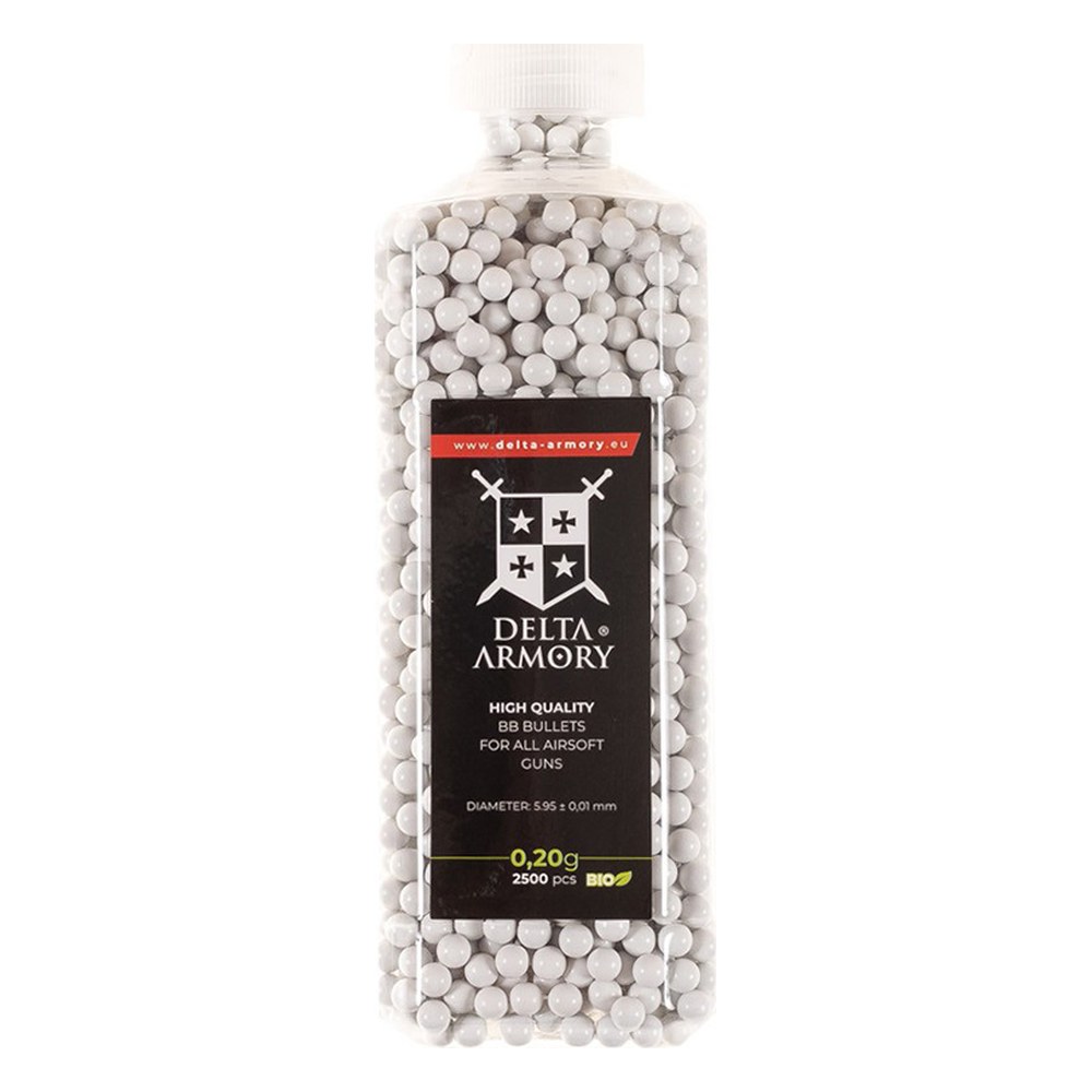 Delta Armory Billes BIO 0.20g (x2500) Bouteille