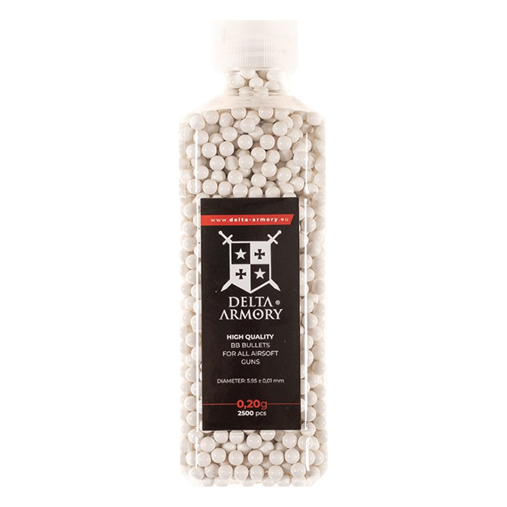 [DA-BB-020-2500] Delta Armory Billes 0.20g (x2500) Bouteille