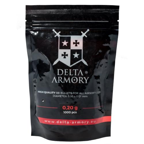 [DA-BB-020-1000] Delta Armory Billes 0.20g en sachet 1000bbs