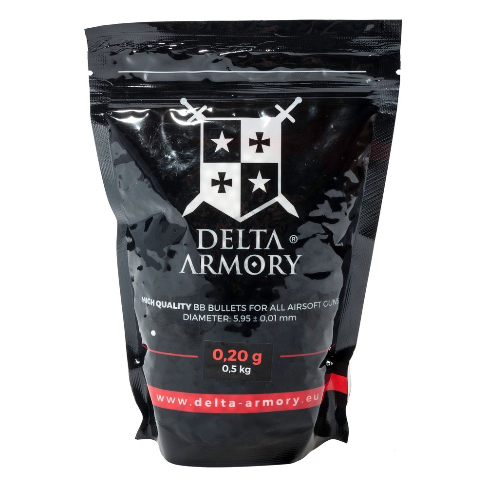 [DA-BB-020-05KG-BIO] Delta Armory Billes BIO 0.20g en sachet de 0.5kg (2500 bb)