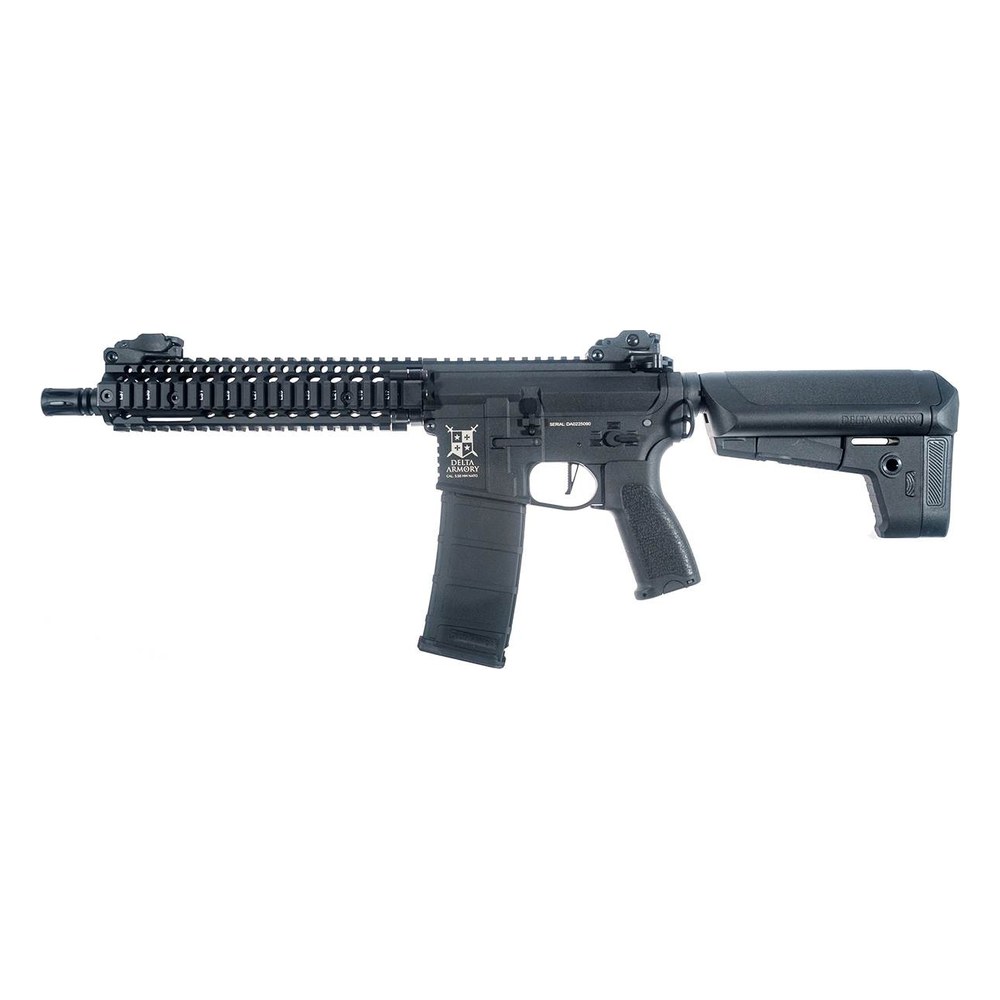 Delta Armory AR15 MK18 Noir Bravo AEG 1.2J Pack complet