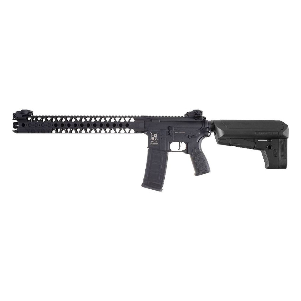 [DA-B12] Delta Armory M4 LA 16.2 Noir Bravo AEG 1.2J Pack complet