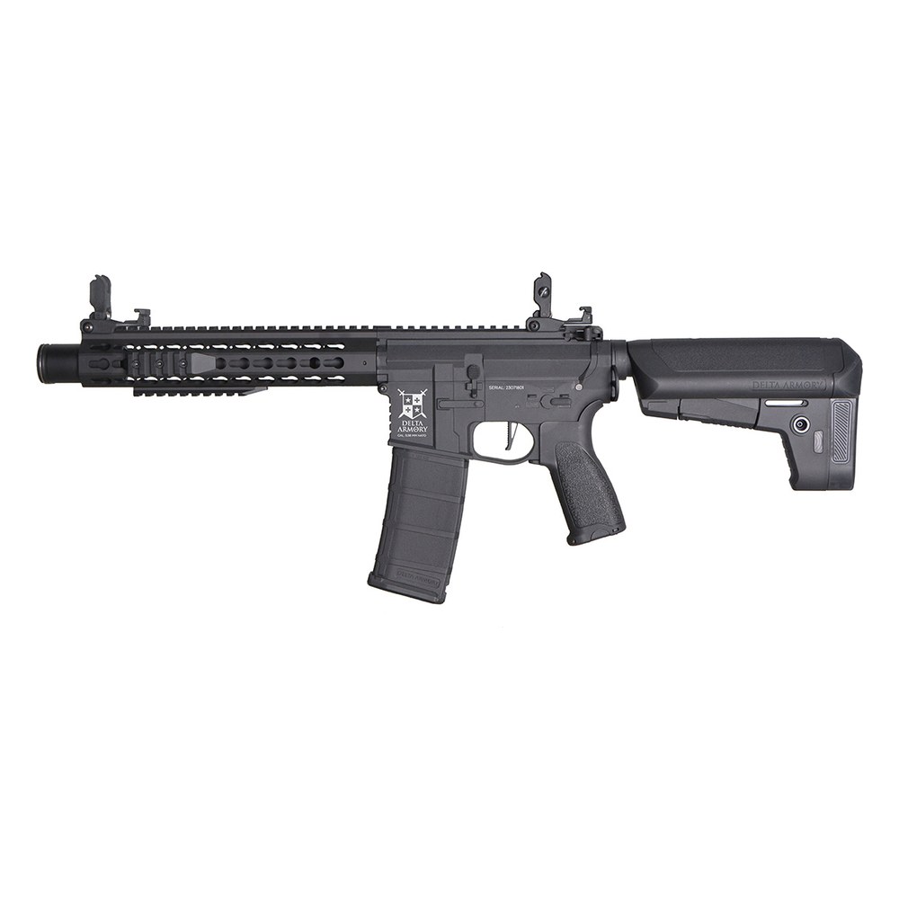 [DA-B06] Delta Armory M4 KeyMod 10 Noir Bravo AEG 1.2J Pack complet