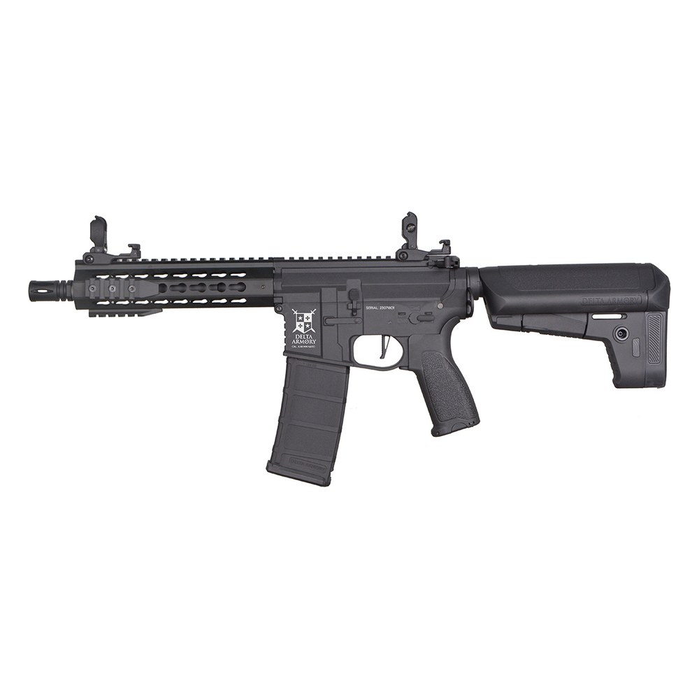 [DA-B05] Delta Armory M4 KeyMod 8 Noir Bravo AEG 1.2J Pack complet