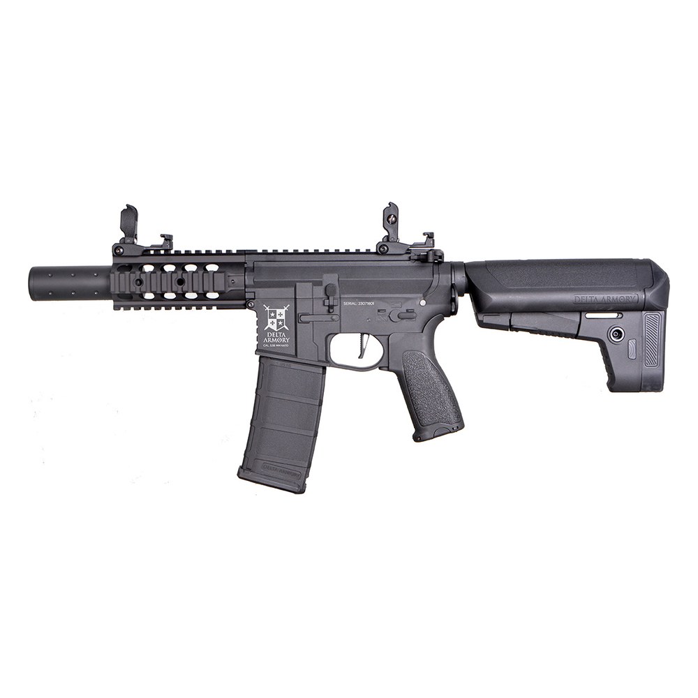 [DA-B03] Delta Armory M4 SilentOps CQB Noir Bravo AEG 1.2J Pack complet