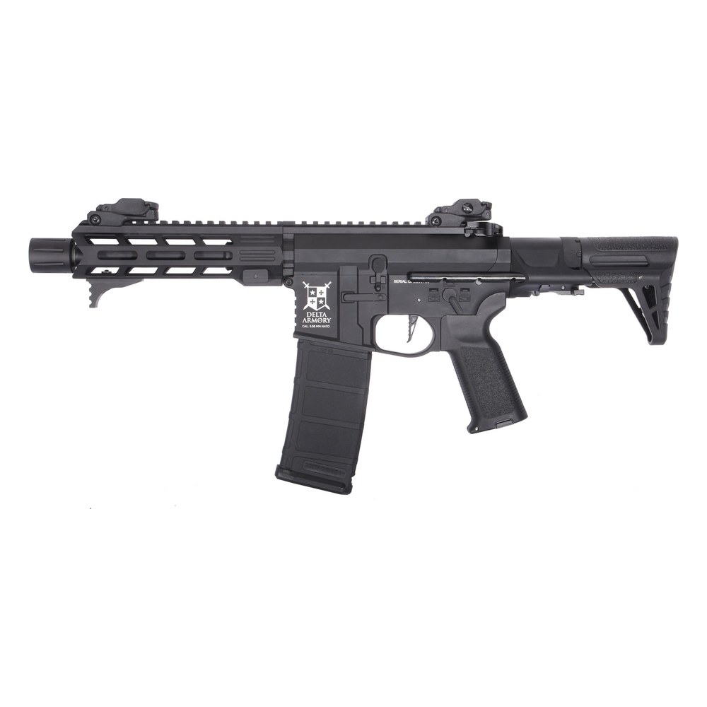 [DA-A17-EGL] Delta Armory M4 AR15 PDW Talos 2 FullMetal M-LOK NoirAEG 1.2J T-Dean
