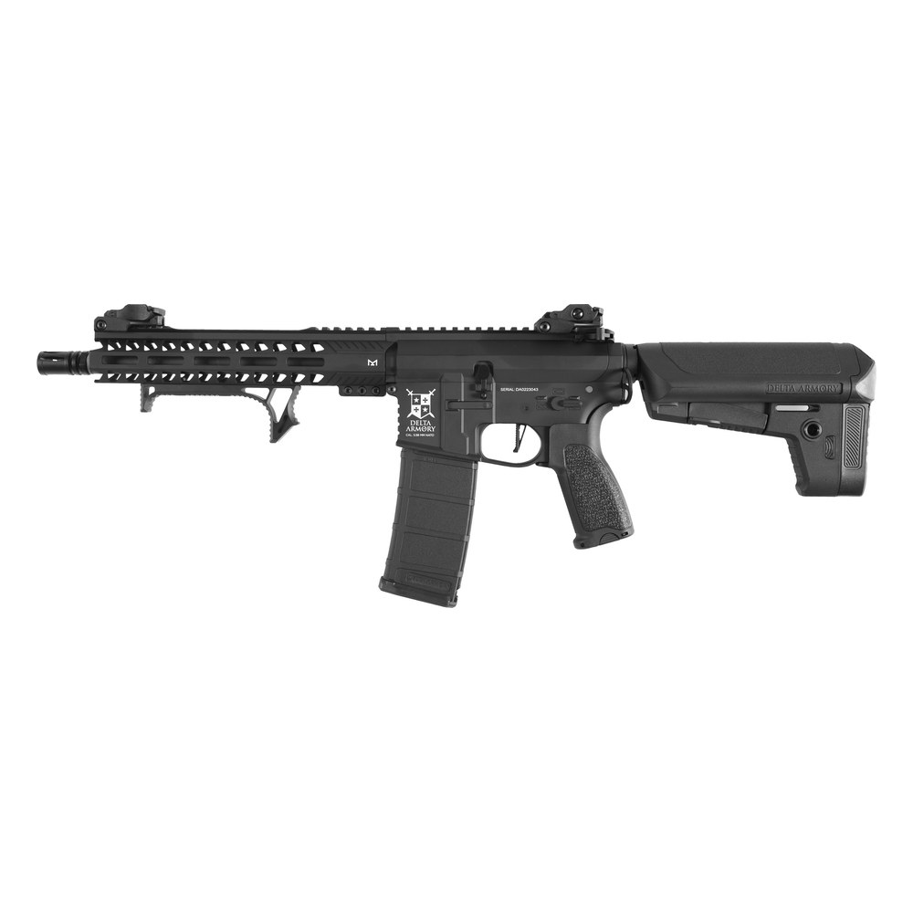[DA-A14] Delta Armory M4 AR15 Full Metal 10'' M-LOK Noir Alpha AEG 1.2J Pack C