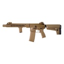Delta Armory M4 SilentOps DMR FullMetal Tan Alpha AEG1J Pack Complet